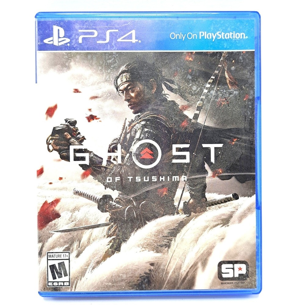 Ghost Of Tsushima PlayStation 4 PS4 Action Adventure Video Game Complete